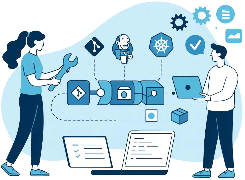 DevOps Hero Illustration